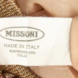 Pre Owned Missoni Multicolor Patterned Knit Tank Top S