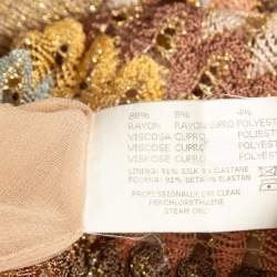 Pre Owned Missoni Multicolor Patterned Knit Tank Top S