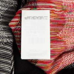 Pre Owned Missoni Multicolor Patterned Knit Scallop Detail Tank Top S