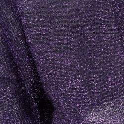 Missoni Purple Lurex Knit Long Front Open Cardigan S