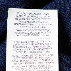 Missoni Navy Blue Patterned Knit Button Front Cardigan XXL
