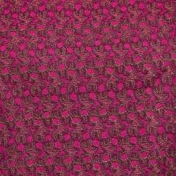 Pre Owned Missoni Red/Purple Wool Cut-and-Sew Sleeveless Top S