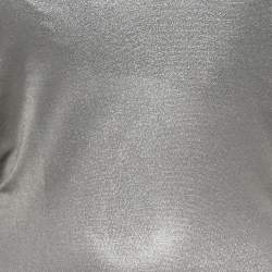 Pre Owned Missoni Metallic Lurex Jersey Strapless Top S