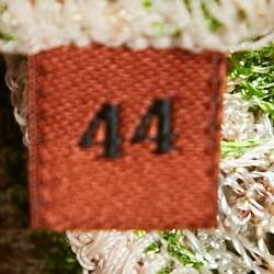 Pre Owned Missoni Green/Beige Lurex Knit Top and Skirt Set M