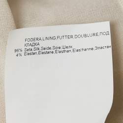 Pre Owned Missoni Multicolor Chevron Lurex Knit Mini Dress S