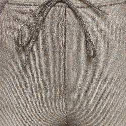 Missoni Metallic/Multicolor Lurex Knit Pants S