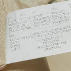 Pre Owned Missoni Metallic Lurex Knit Mini Dress and Cape Set S