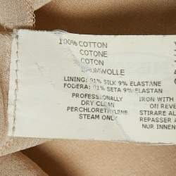 Missoni Beige Striped Sequin Tank Top S