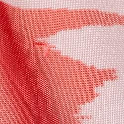 Pre Owned Missoni Red & Pink Knit Tank Top M