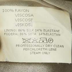 Pre Owned Missoni Multicolor Zig Zag Knit Halter Neck Mini Dress M