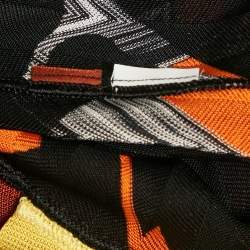 Pre Owned Missoni Black Zig Zag Knit Sleeveless Top S