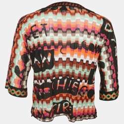Pre Owned Missoni Multicolor Knit Top M
