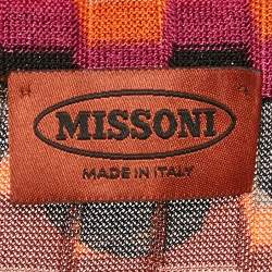 Pre Owned Missoni Multicolor Knit Top M
