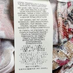 Pre Owned Missoni Multicolor Wave Patterned Lurex Knit Jumpsuit S