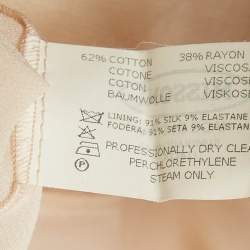 Pre Owned Missoni Multicolor Patterned Knit Belted Short Dress L