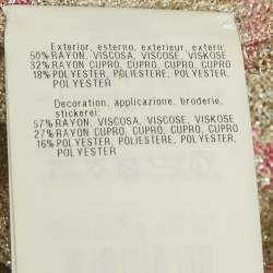 Pre Owned Missoni Beige Patterned Lurex Knit Fringed Neckline Kaftan L