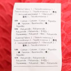 Pre Owned M Missoni Coral Cotton Knit Tops and Midi Skirt Set L