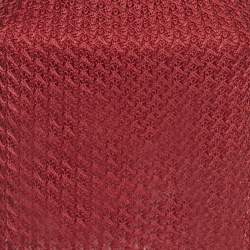 مملوكة مسبقًا Missoni Red Crochet Strapless Sheer Maxi Dress M