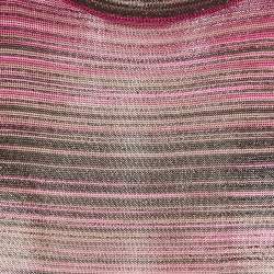 Pre Owned Missoni Pink Lurex Knit Tank Top S
