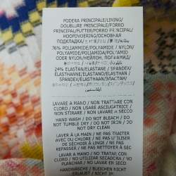 Pre Owned Missoni Multicolor Zig Zag Jersey Knit One Piece Swimsuit S