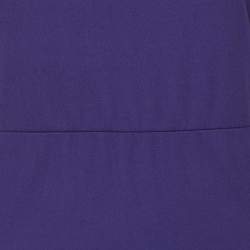 Pre Owned Missoni Purple Jersey Sleeveless Midi Dress M