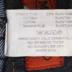 Pre Owned Missoni Indigo Denim Flared Pants M