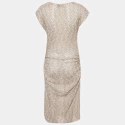 مملوكة مسبقًا فستان ماكسي تريكو مزين لوركس ميسوني بيج كبيّر