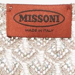 مملوكة مسبقًا فستان ماكسي تريكو مزين لوركس ميسوني بيج كبيّر