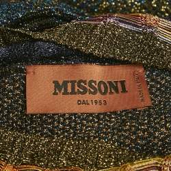 Pre Owned فستان ميزوني تريكو لوركس متعدد الألوان ماكسي مقاس متوسط - ميديم