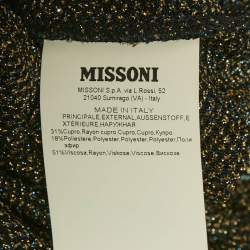 Pre Owned فستان ميزوني تريكو لوركس متعدد الألوان ماكسي مقاس متوسط - ميديم