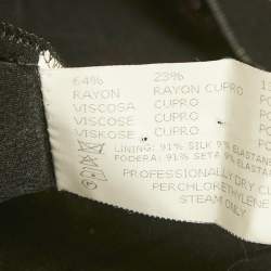 Pre Owned Missoni Multicolor Pattered Lurex Knit Maxi Skirt M