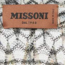 Pre Owned فست ان ميزوني تريكو لوريكس منقوش متعدد الألوان ميدي مقاس متوسط (ميديم)