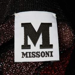 مملوكة مسبقًا بنطلون ميزوني تريكو متعدد الألوان لوركس مخطط مقاس وسط (ميديم)