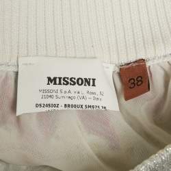 Pre Owned طقم تريكوت ميزوني لوريكس متعرج وردي صغير