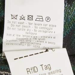 Pre Owned كارديفان ميسوني طويل محبوك بأزرار من الأمام متعدد الألوان مقاس صغير