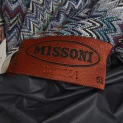 مملوكة مسبقًا Missoni Multicolor Wool Blend and Nylon reversible Jacket XL