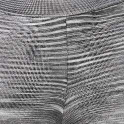 Pre Owned Missoni Silver Jersey Straight Pants S