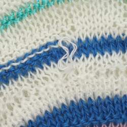 Pre Owned M Missoni Multicolor Knit Cut Out Shoulder Dress S