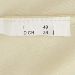 Pre Owned M Missoni Multicolor Knit Cut Out Shoulder Dress S