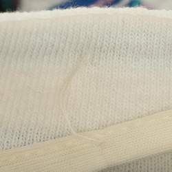 Pre Owned M Missoni Multicolor Knit Cut Out Shoulder Dress S