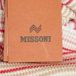 مملوكة مسبقًا Missoni Multicolor Pattern Knit Sleeveless Mini Dress S