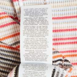 مملوكة مسبقًا Missoni Multicolor Pattern Knit Sleeveless Mini Dress S