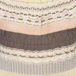 مملوكة مسبقًا Missoni Multicolour Wool Knitted Mini Dress M