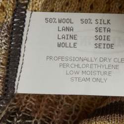 مملوكة مسبقًا Missoni Multicolour Wool Knitted Mini Dress M