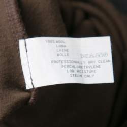 Missoni Brown Elasticized Waist Wide Leg Pants M