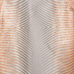 مملوكة مسبقًا Missoni Multicolor Lurex Jacquard Knit Mini Skirt M