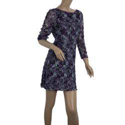 Pre Owned Missoni Empire Waist Scoop Back Dress S