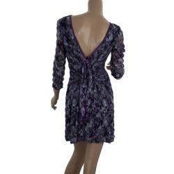 Pre Owned Missoni Empire Waist Scoop Back Dress S