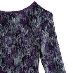 Pre Owned Missoni Empire Waist Scoop Back Dress S