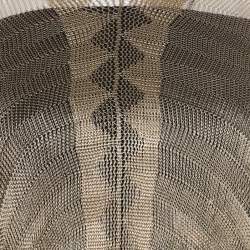 Pre Owned Missoni Gold and Pink Knitted Fringed Poncho (One Size)